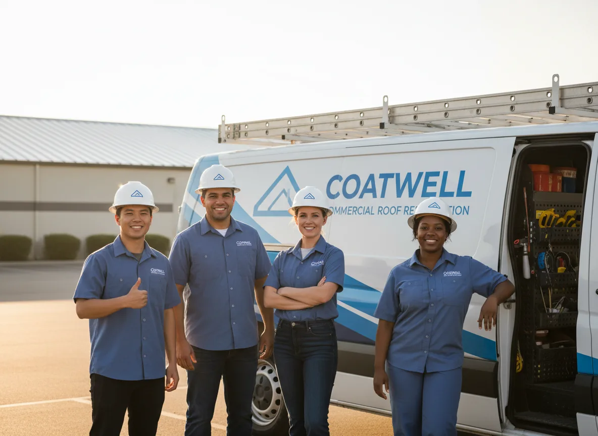 Commercial roof coating company in Argyle, WI